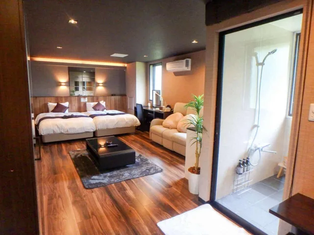 Japanese, Modern, Outdoor Bath، Livemax Resort Aki Miyahama-Onsen 2/4