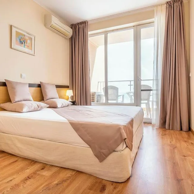 شقة بإطلالة على البحر بغرفة نوم واحدة، Obzor Beach Resort 1/7