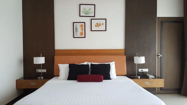غرفة ديلوكس بسريرين منفصلين بإطلالة على المدينة، Prima Hotel Pattaya 4/10