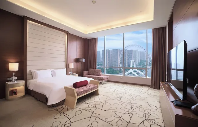 غرفة كلوب بسرير فردي، Holiday Inn Tianjin Riverside 7/9