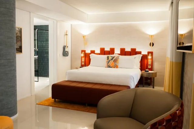 جناح استوديو بسرير كينج مع أريكة، Hard Rock Hotel Marbella 2/10