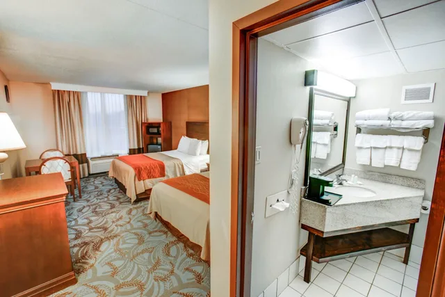 غرفة سوبيريور بسريرين كوين، Comfort Inn & Suites Triadelphia - Wheeling 8/10