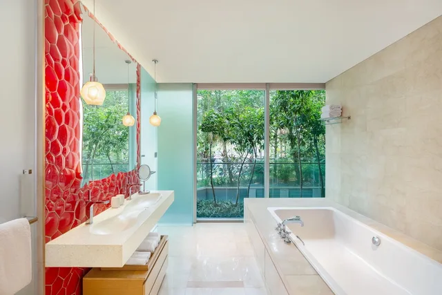 1 Bedroom, Super, Suite, King Bed, with Extra Bed, Terrace، W Singapore Sentosa Cove 5/7