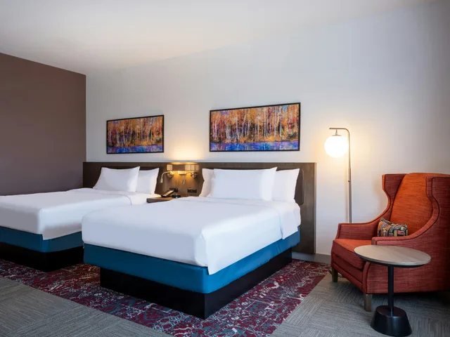 غرفة بسريرين كوين لذوي الإعاقة، Hilton Garden Inn Jeffersonville Louisville North 1/4