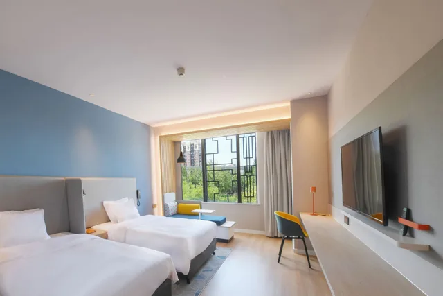 Standard, Twin Beds, Extra Floor Space، Holiday Inn Express Tianjin Binhai an IHG Hotel 1/3