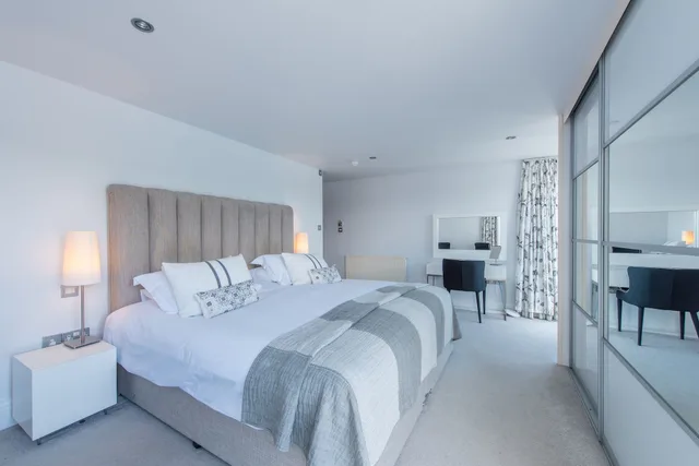 غرفة تنفيذية بسرير كينج، The Old Quay House Hotel 4/10