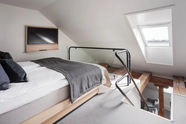 Duplex, Loft, King Bed, Sofa، Copenhagen Admiral Hotel 3/6