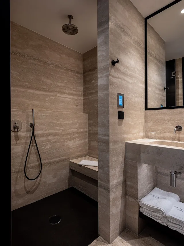 غرفة ديلوكس بسرير كينج بإطلالة على البحر بشرفة مع أريكة، The Tanneries Hotel and Spa 2/2