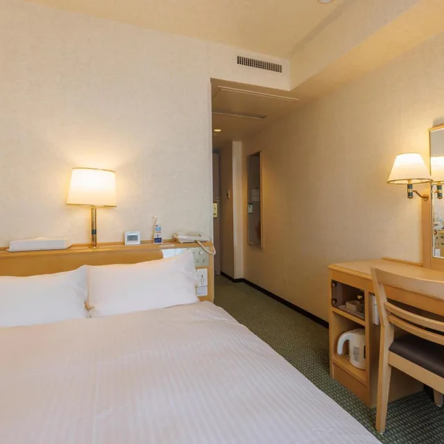 غرفة بسرير نصف مزدوج للمدخنين، Shimonoseki Station West Washington Hotel Plaza 1/5