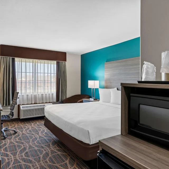 غرفة بسرير كينج بحوض استحمام لذوي الإعاقة، Best Western Presidential Hotel & Suites 3/5