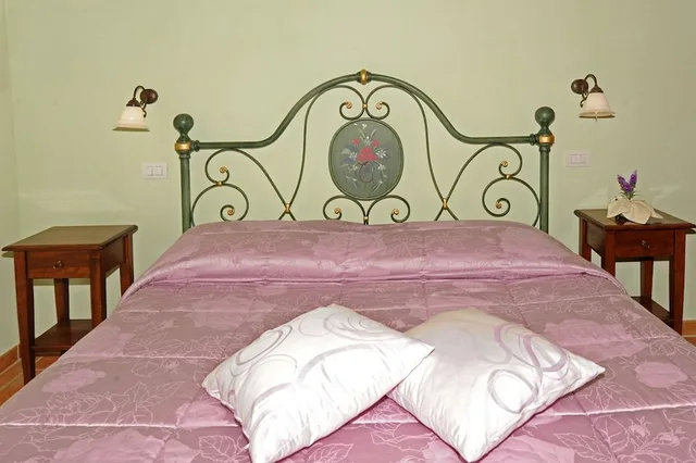غرفة بسرير كوين بشرفة بغرفة نوم واحدة، Agriturismo Poggio Tobruk 2/3
