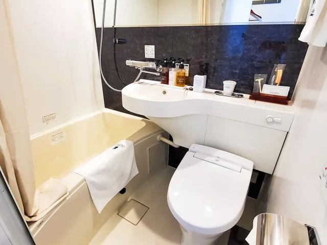 غرفة بسريرين منفصلين، Hotel Livemax Chiba Soga Ekimae 2/2