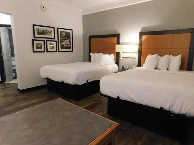 غرفة سوبيريور بسريرين كوين لذوي الإعاقة، La Quinta Inn Suites Winston Salem 2/4