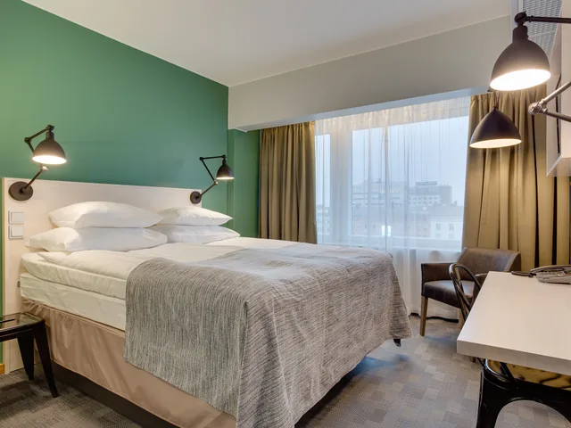 غرفة قياسية بسرير مزدوج أو سريرين منفصلين، Sokos Original Hotel Vaakuna Vaasa 3/4