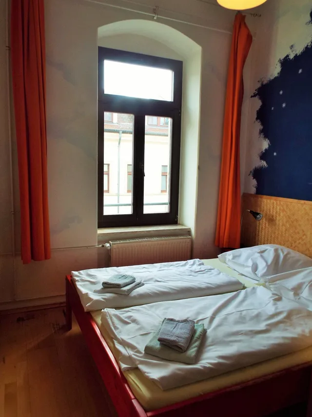 غرفة أساسية بسرير مزدوج، Hostel Mondpalast 2/9