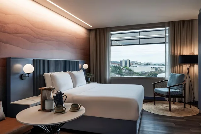 غرفة بسرير كينج بإطلالة في طابق مرتفع، Hyatt Centric San Jose Escazu 5/7