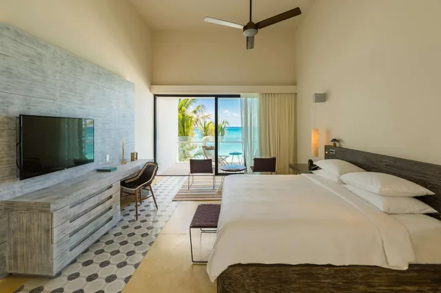 استوديو سيغنتشر بسرير كينج بإطلالة على البحر، Andaz Mayakoba Resort Riviera Maya - a concept by Hyatt 3/10