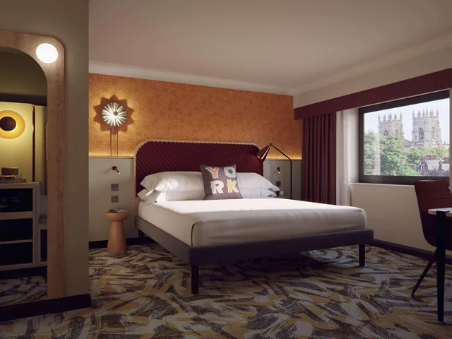 غرفة صغيرة بأربعة أسرّة، ibis Styles York Centre 4/5
