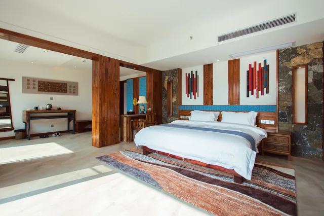 غرفة تنفيذية بسرير كينج بإطلالة على النهر، Li River Retreat Guangxi 2/3