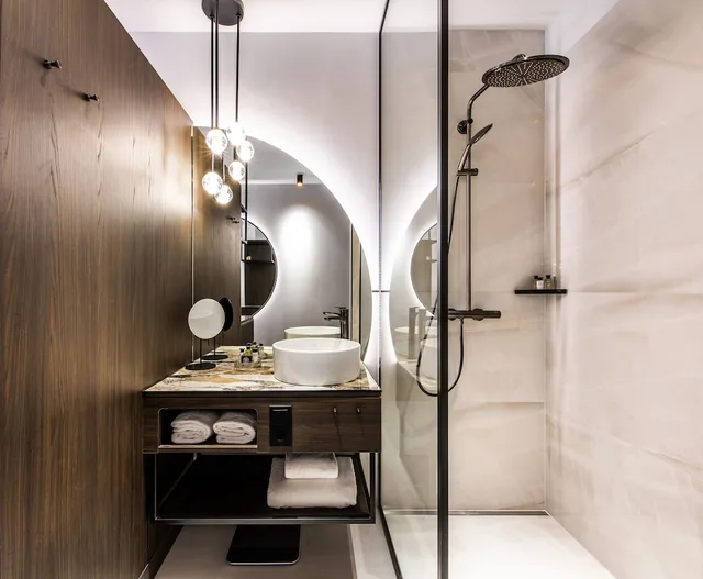 غرفة كلاسيكية بسرير كينج، O11 Boutique Hotel Vienna 6/6