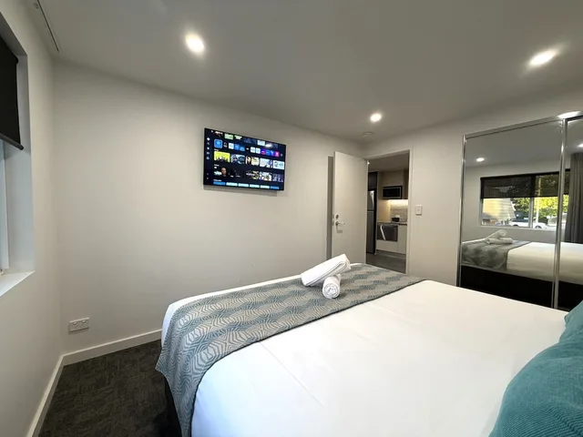 شقة بسرير كينج وسرير فردي بغرفة نوم واحدة، Southport Motel & Apartments 8/10