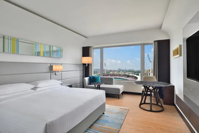 Club, Guest Room, Executive, Twin Beds, Stadium View, Executive Lounge Access، Courtyard Navi Mumbai 1/5