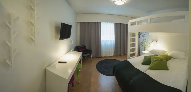 غرفة عائلية بسريرين منفصلين، Hotel Kittila 5/7