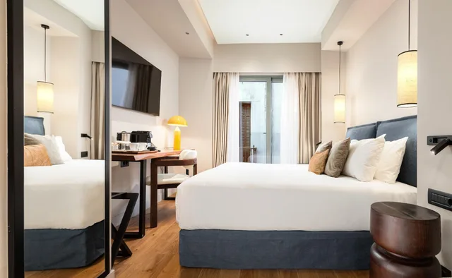 Comfort, Double Bed, Balcony, The Residence Aiolou Suites & SPA 1/8