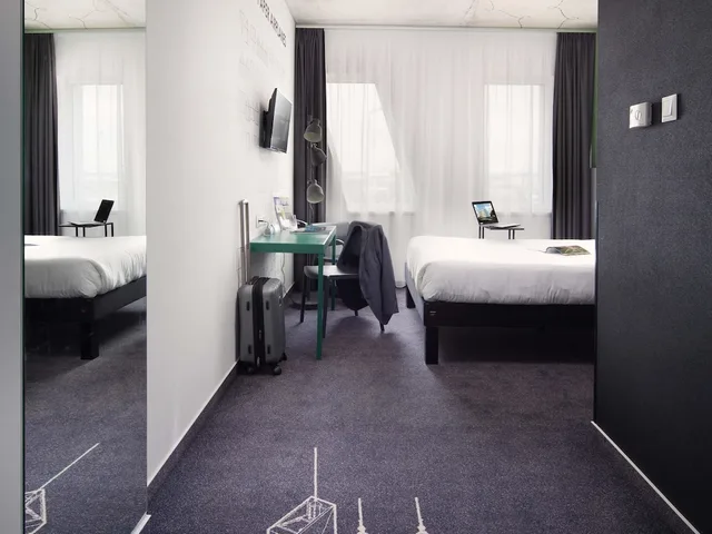 جناح بسرير مزدوج مع أريكة، Ibis Styles Budapest Airport 6/7