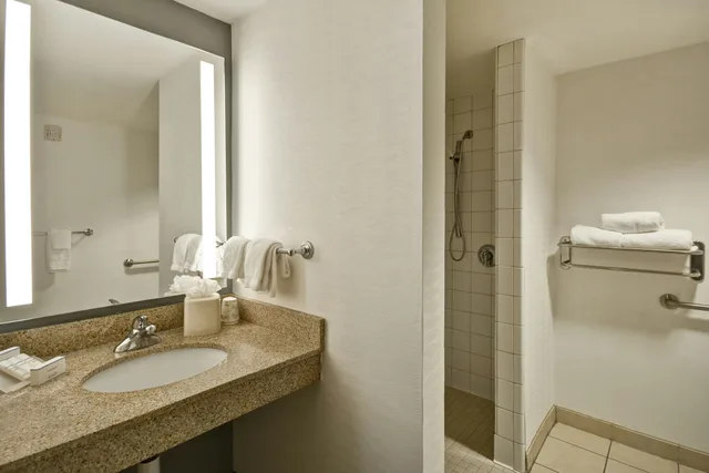 غرفة بسرير كينج لذوي الإعاقة، Hilton Garden Inn Gulfport Airport 5/6
