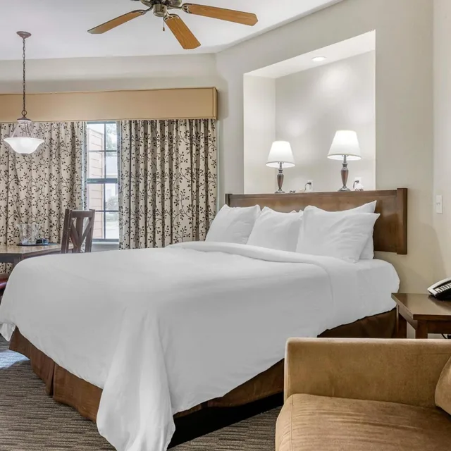 استوديو ديلوكس بسرير كينج مع أريكة، Hilton Vacation Club The Falls Village Branson 1/2