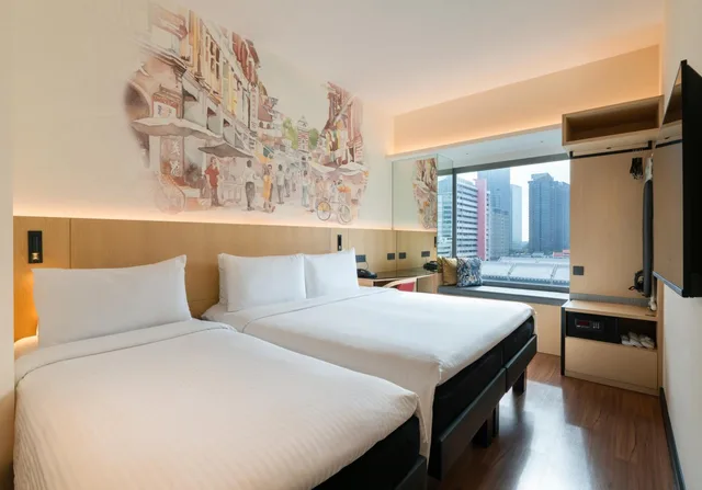 غرفة سوبيريور عائلية بسرير كينج وسرير فردي، Ibis Singapore on Bencoolen 2/20