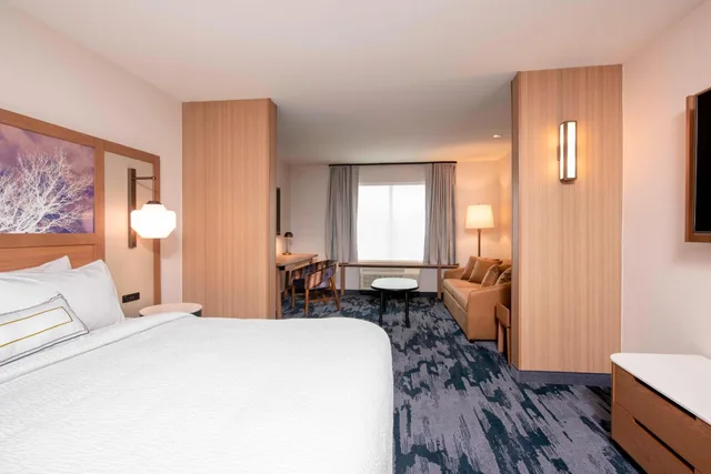 جناح استوديو بسرير كينج مع أريكة، Fairfield Inn And Suites Fair Oaks Farms 2/5