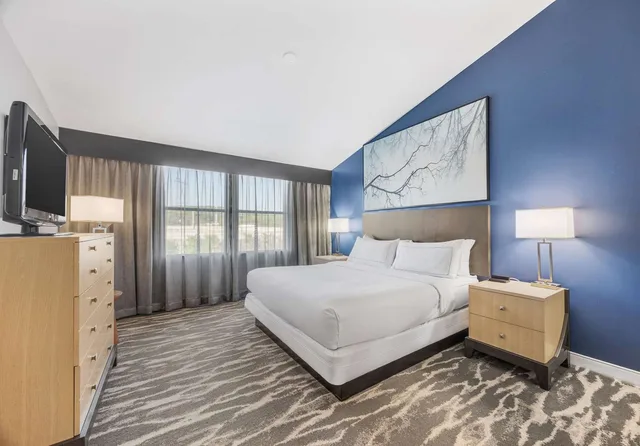 جناح بسرير كينج بغرفة نوم واحدة مع أريكة، DoubleTree Suites by Hilton Hotel Huntsville South 1/1