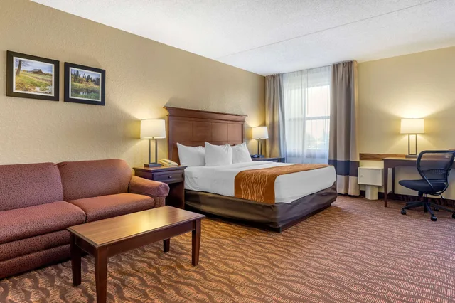 غرفة بسرير كينج بحوض استحمام لذوي الإعاقة، Comfort Inn and Suites Branson Meadows 2/10