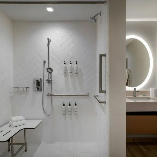 استوديو بسرير كوين، Towneplace Suites By Marriott Lancaster, PA 3/6