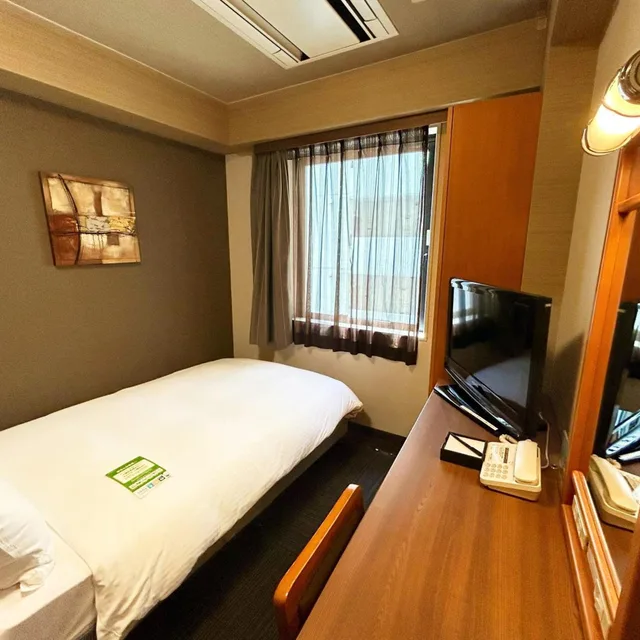 غرفة صغيرة مزدوجة، Hotel Route Inn Nagoya Higashi Betsuin 2/4