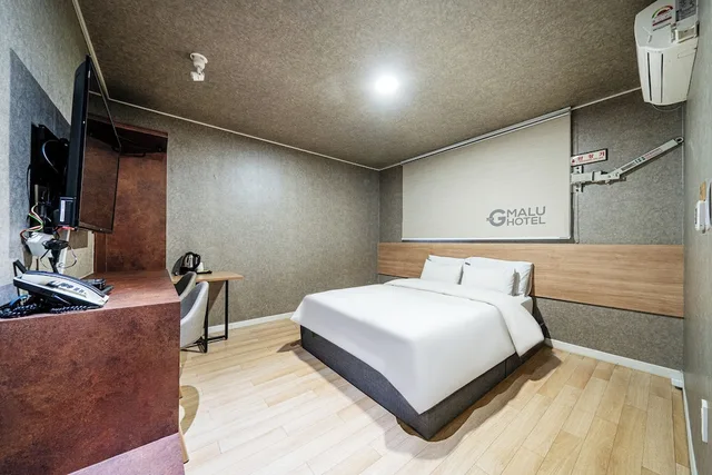 غرفة قياسية بسرير مزدوج بإطلالة على المدينة، Malu Hotel 6/10