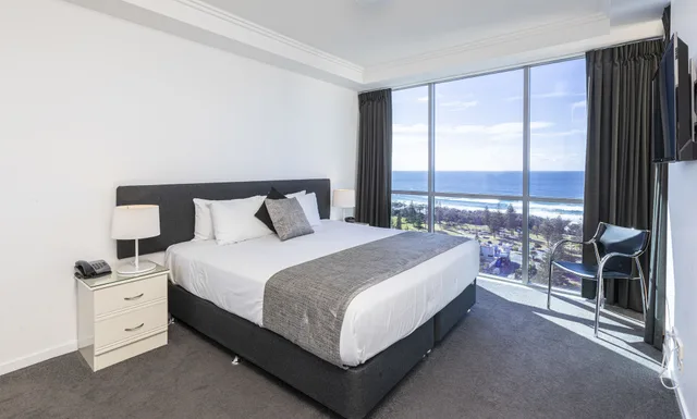 شقة بسرير كوين وسريرين منفصلين بإطلالة على البحر بغرفتي نوم، Ocean Pacific Resort 3/10
