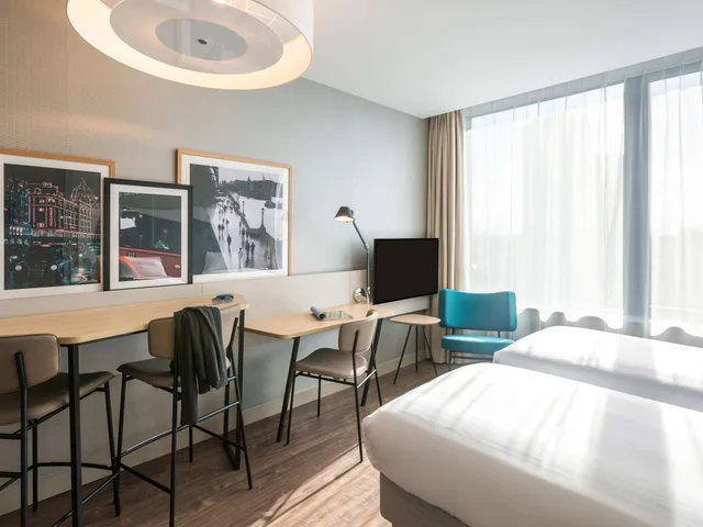 Studio 2 Persons Twin beds، Aparthotel Adagio London Stratford 3/6