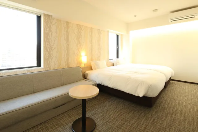 غرفة ديلوكس بسريرين منفصلين، AB Hotel Yukuhashi 1/1