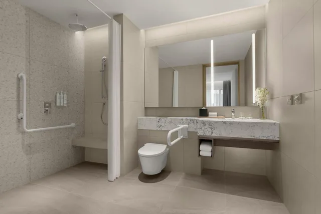 شقة بسرير كينج وسرير كوين بغرفتي نوم، Marriott Executive Apartments Kuala Lumpur 3/10