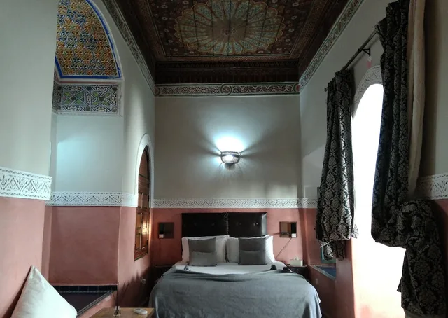 غرفة كومفورت ثلاثية بإطلالة على الفناء، Riad Maizie 3/10