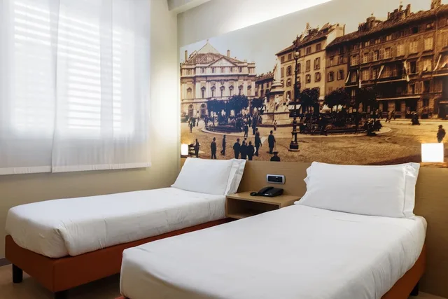 غرفة قياسية بسريرين منفصلين، B&B Hotel Milano La Spezia 4/7