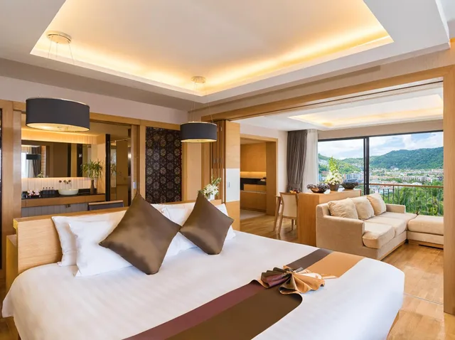 جناح عائلي بسرير كينج بإطلالة على البحر بشرفة، Novotel Phuket Kata Avista Resort And Spa 3/20