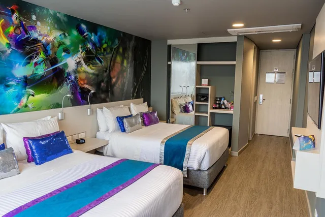 Room, 2 Queen Beds, Hotel Black Tower Premium 6/10
