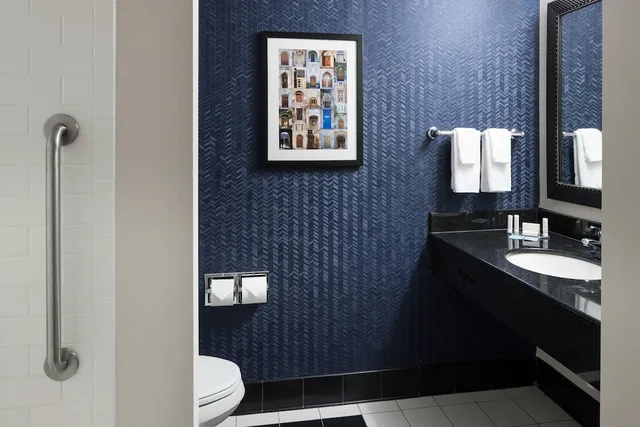 جناح بسريرين كوين مع أريكة لذوي الإعاقة، Fairfield Inn Suites South Bend At Notre Dame 3/3