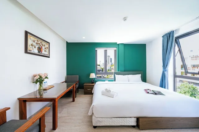 Junior, Studio, King Bed, Beach Side، Ocean Garden Boutique Danang By Haviland 8/10
