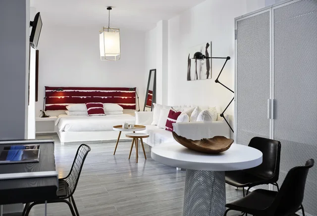جناح استوديو بسرير كوين وسرير فردي، BELLONIAS VILLAS 5/9