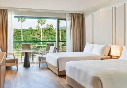 جناح بريميير بسريرين منفصلين بإطلالة على الحديقة، Grand Josun Jeju 2/7